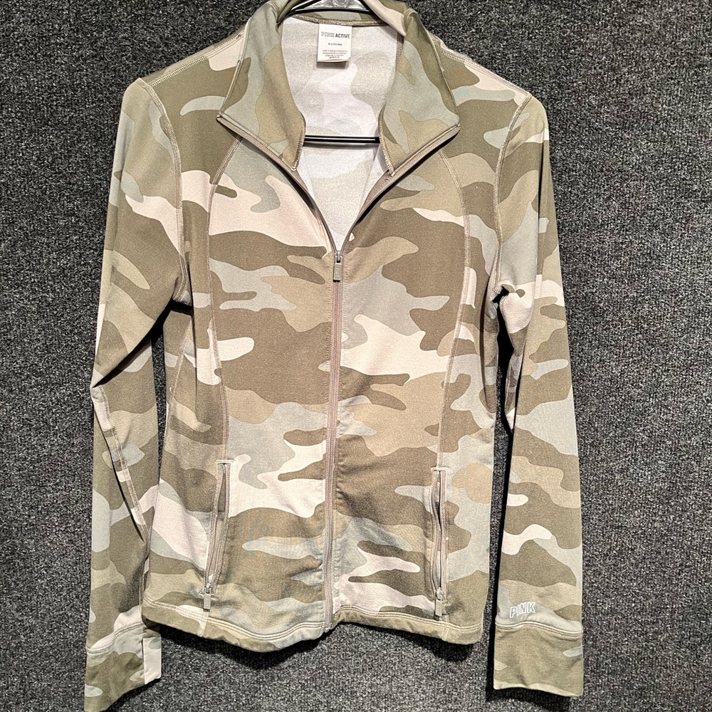 Victoria secret pink camo jacket